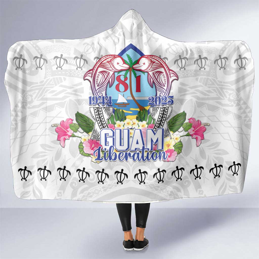 Guam Chamorro Liberation Day Hooded Blanket 81st Anniversary LT05