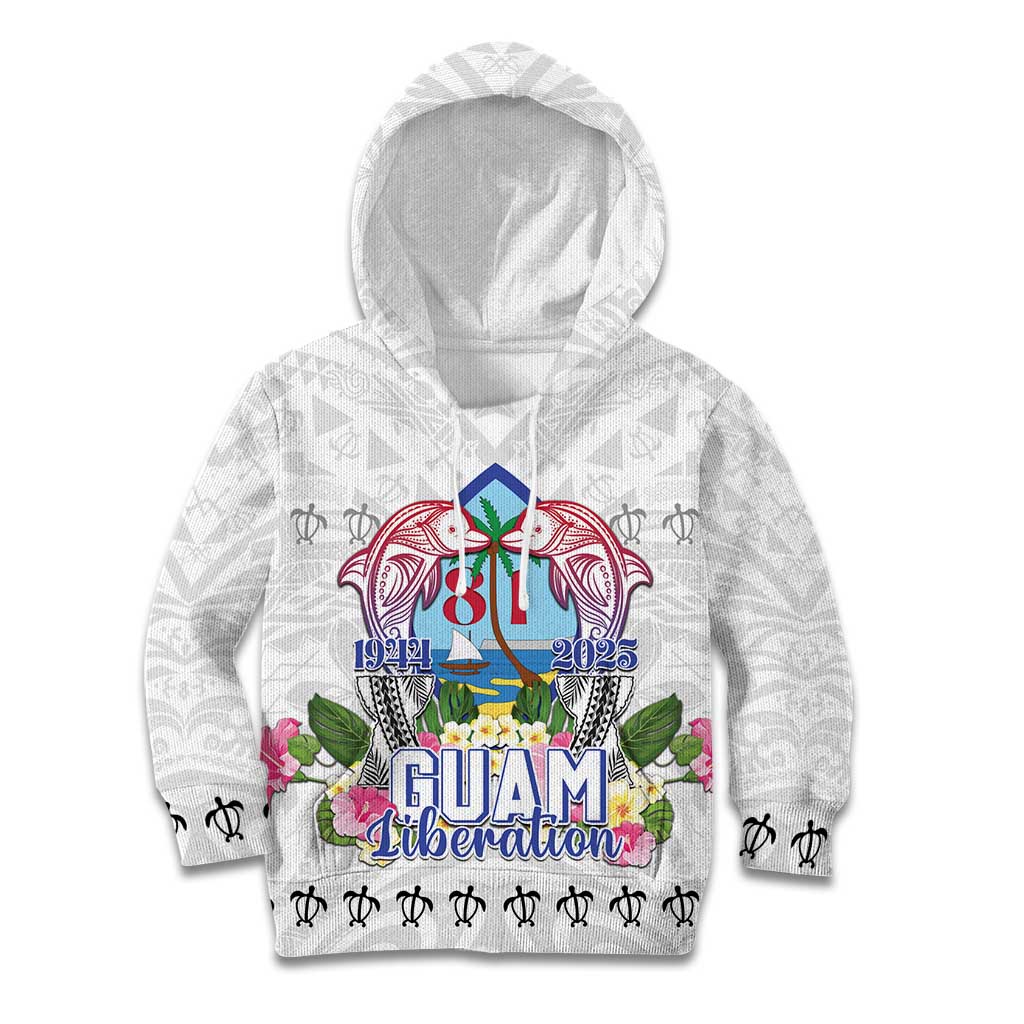 Guam Chamorro Liberation Day Kid Hoodie 81st Anniversary LT05