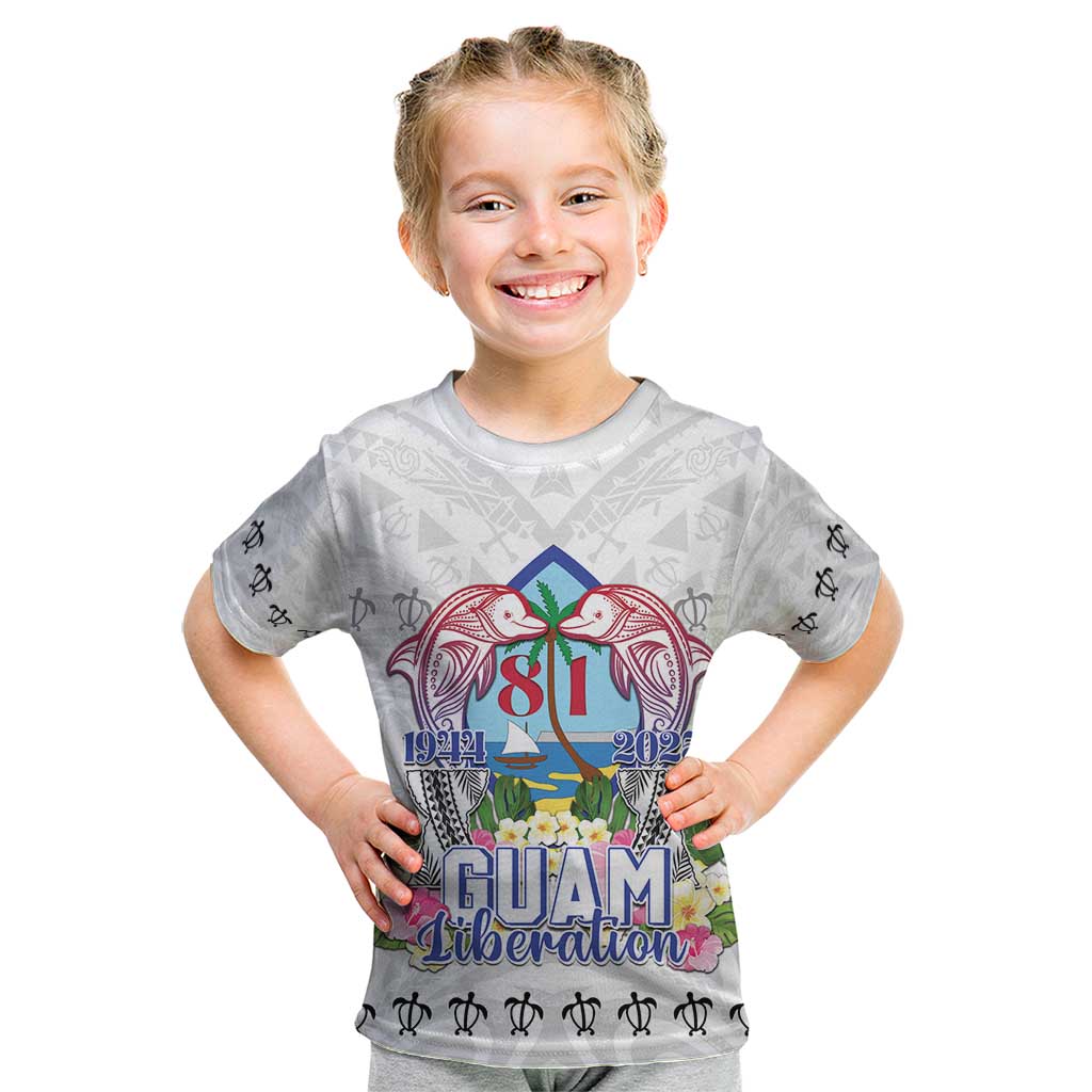 Guam Chamorro Liberation Day Kid T Shirt 81st Anniversary LT05