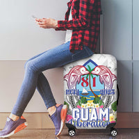 Guam Chamorro Liberation Day Luggage Cover 81st Anniversary LT05