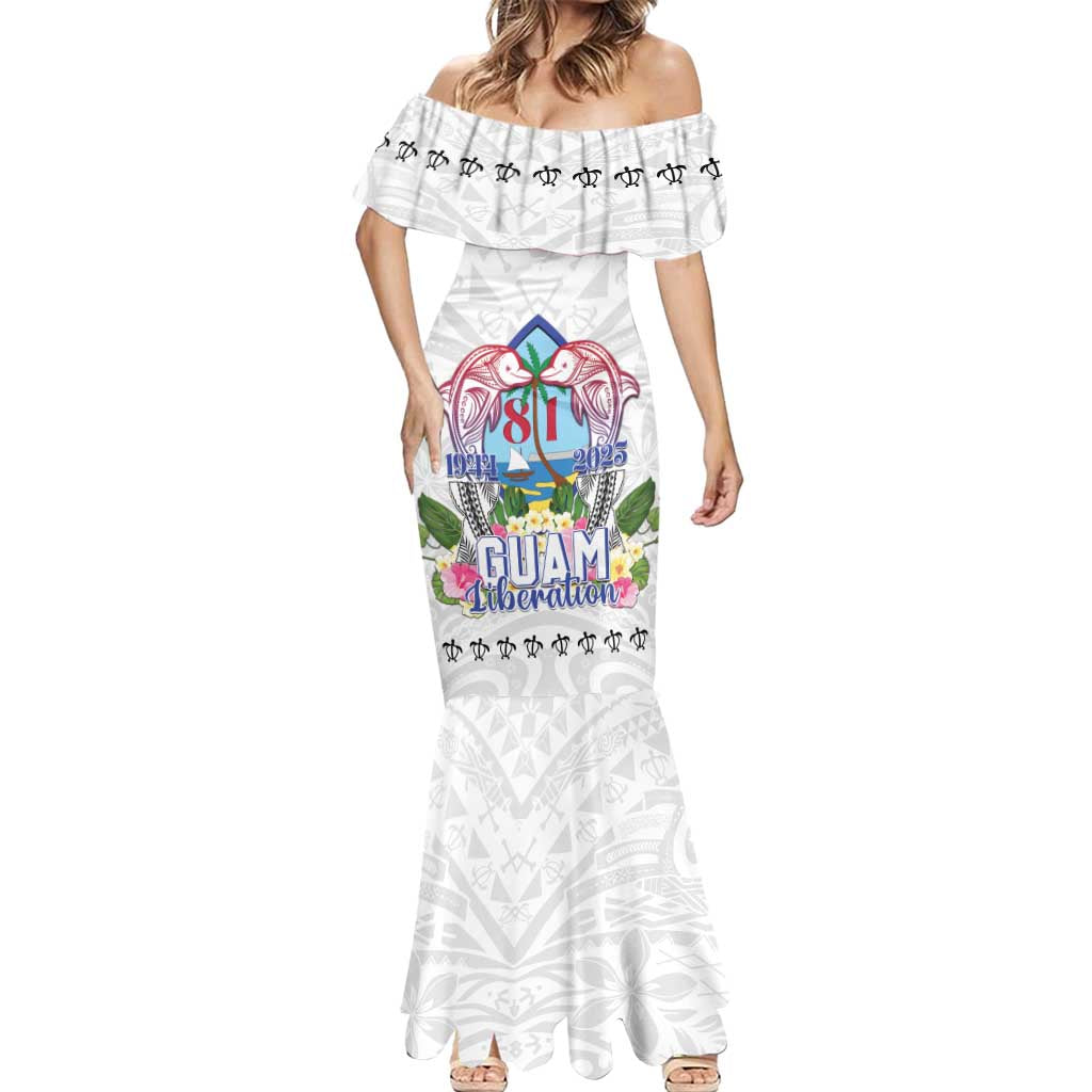Guam Chamorro Liberation Day Mermaid Dress 81st Anniversary LT05