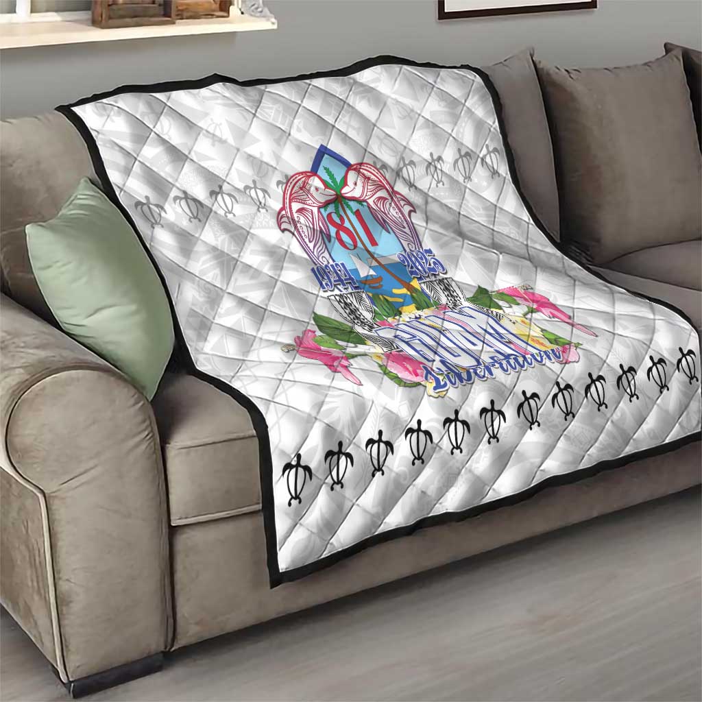 Guam Chamorro Liberation Day Quilt 81st Anniversary LT05