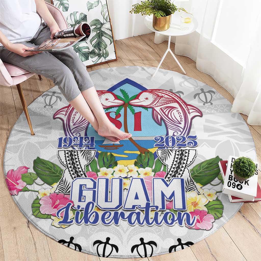 Guam Chamorro Liberation Day Round Carpet 81st Anniversary LT05