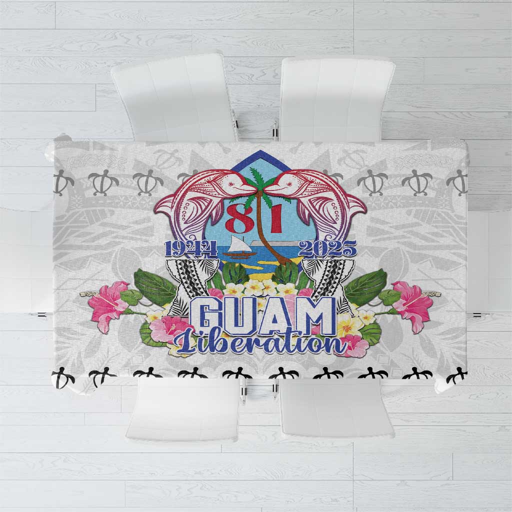 Guam Chamorro Liberation Day Tablecloth 81st Anniversary LT05
