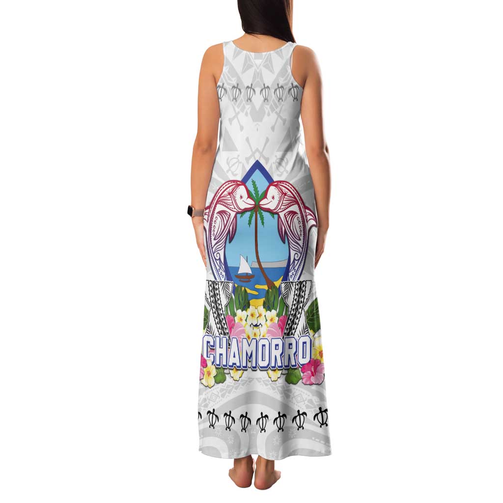 Guam Chamorro Liberation Day Tank Maxi Dress 81st Anniversary LT05
