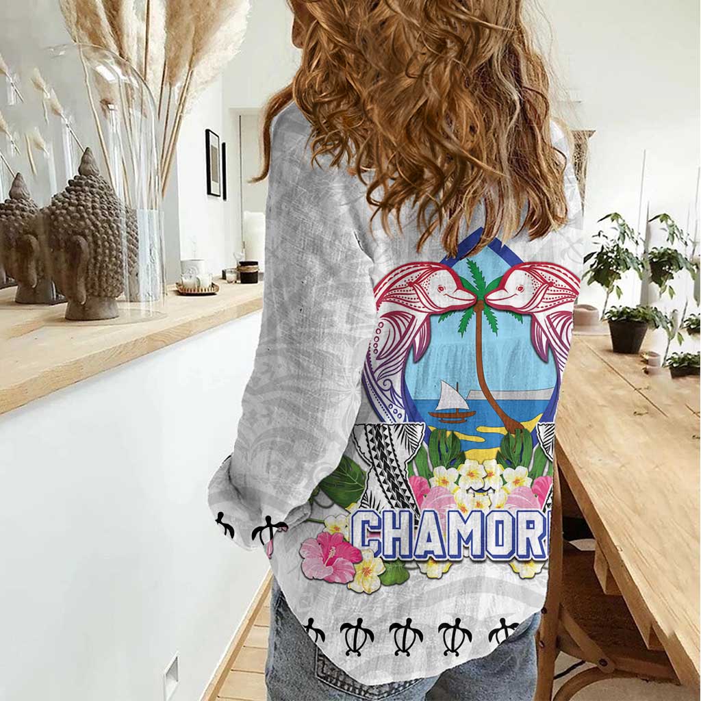 Guam Chamorro Liberation Day Women Casual Shirt 81st Anniversary LT05