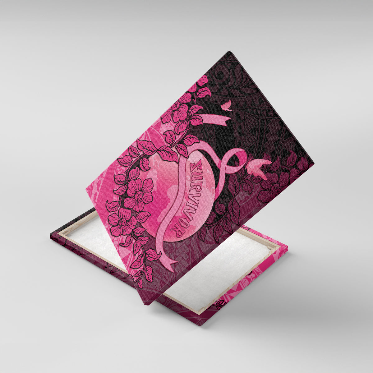 Cancer Fighter Canvas Wall Art I Beat Cancer