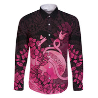 Personalised Cancer Fighter Family Matching Tank Maxi Dress and Hawaiian Shirt I Beat Cancer