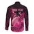 Personalised Cancer Fighter Long Sleeve Button Shirt I Beat Cancer