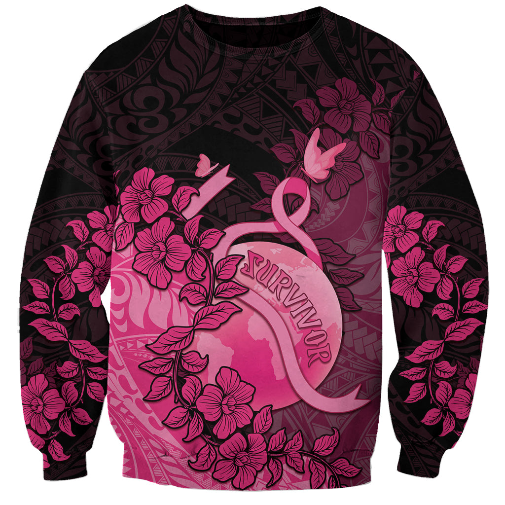 Personalised Cancer Fighter Sweatshirt I Beat Cancer