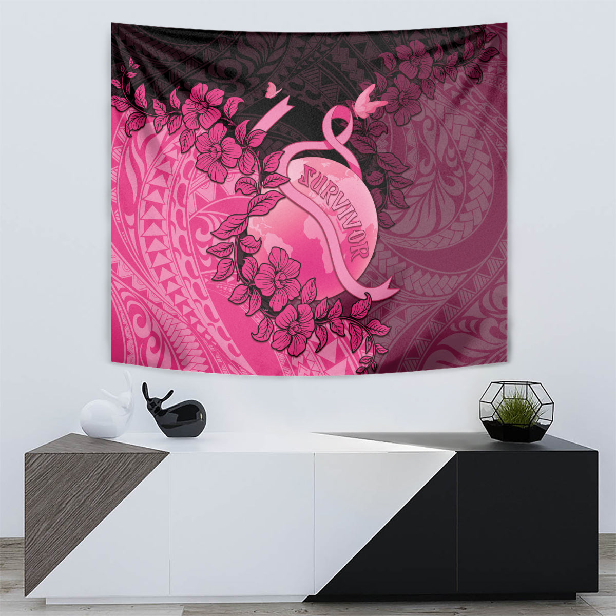 Cancer Fighter Tapestry I Beat Cancer