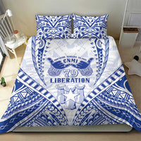 Northern Mariana Islands Liberation Day Bedding Set 79th Anniversary