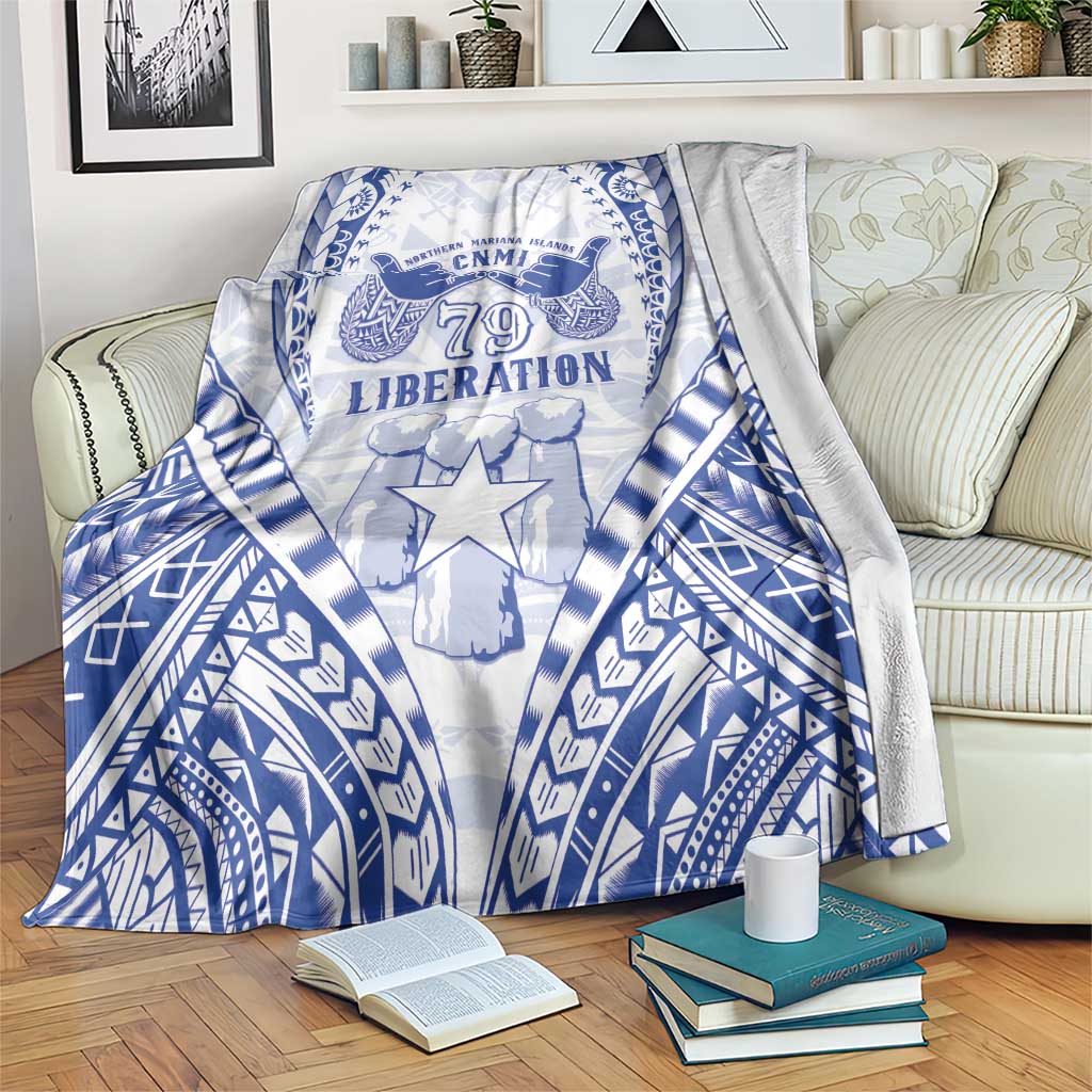 Northern Mariana Islands Liberation Day Blanket 79th Anniversary