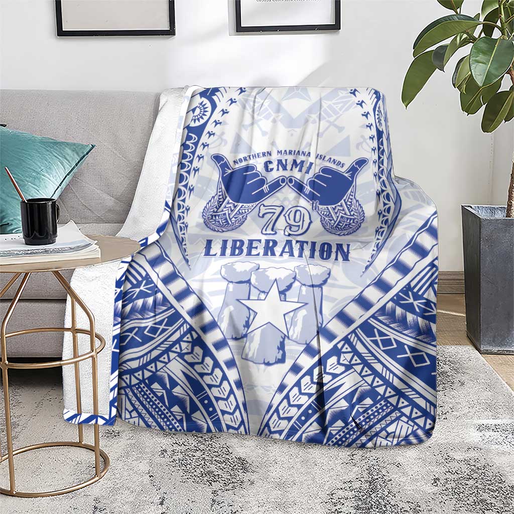 Northern Mariana Islands Liberation Day Blanket 79th Anniversary