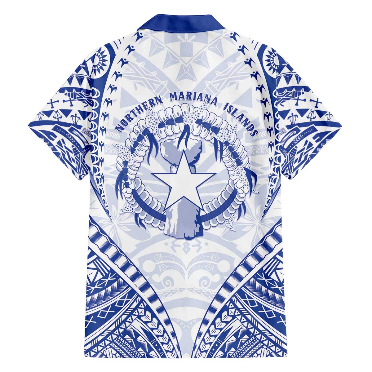 Northern Mariana Islands Liberation Day Family Matching Off The Shoulder Long Sleeve Dress and Hawaiian Shirt 79th Anniversary LT05 - Polynesian Pride