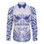 Northern Mariana Islands Liberation Day Family Matching Off The Shoulder Long Sleeve Dress and Hawaiian Shirt 79th Anniversary
