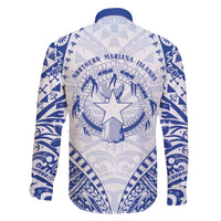 Northern Mariana Islands Liberation Day Family Matching Off The Shoulder Long Sleeve Dress and Hawaiian Shirt 79th Anniversary LT05 - Polynesian Pride