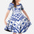 Northern Mariana Islands Liberation Day Family Matching Off Shoulder Maxi Dress and Hawaiian Shirt 79th Anniversary