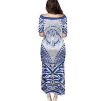 Northern Mariana Islands Liberation Day Family Matching Puletasi and Hawaiian Shirt 79th Anniversary