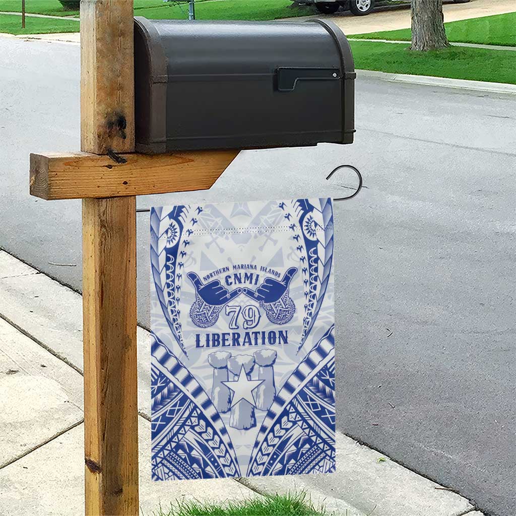 Northern Mariana Islands Liberation Day Garden Flag 79th Anniversary