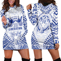 Northern Mariana Islands Liberation Day Hoodie Dress 79th Anniversary