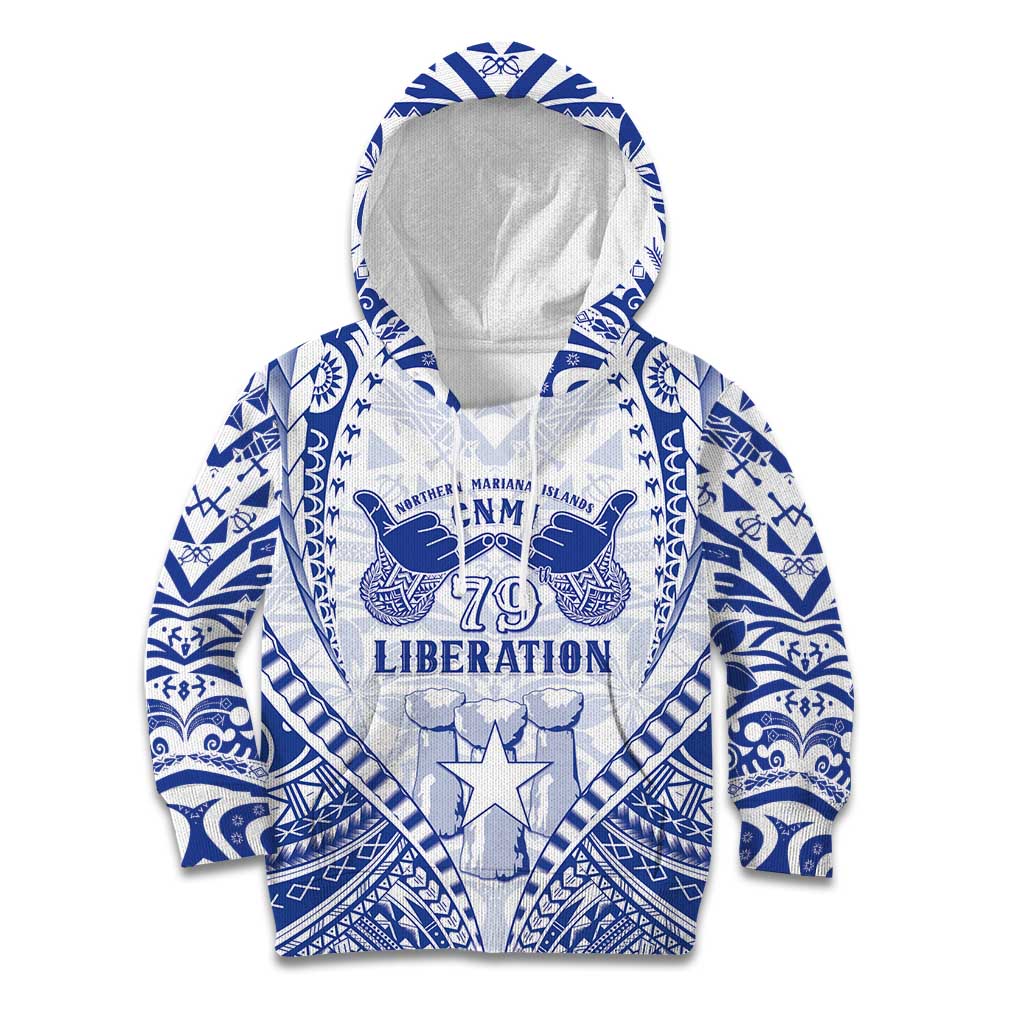 Northern Mariana Islands Liberation Day Kid Hoodie 79th Anniversary