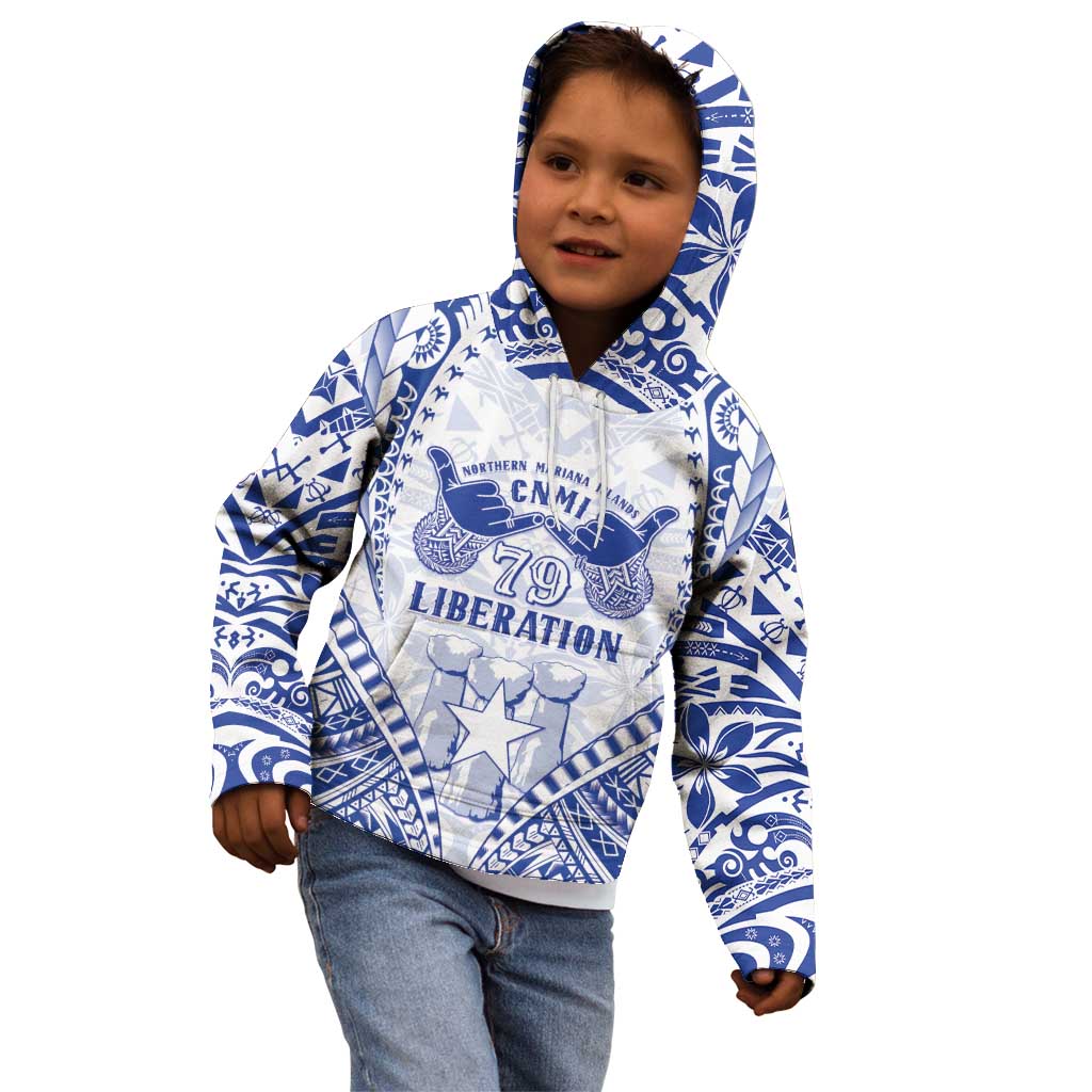 Northern Mariana Islands Liberation Day Kid Hoodie 79th Anniversary