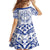 Northern Mariana Islands Liberation Day Kid Short Sleeve Dress 79th Anniversary