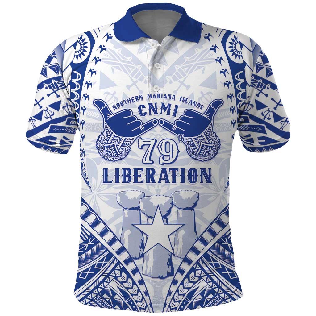 Northern Mariana Islands Liberation Day Polo Shirt 79th Anniversary