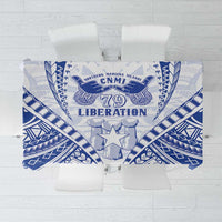 Northern Mariana Islands Liberation Day Tablecloth 79th Anniversary