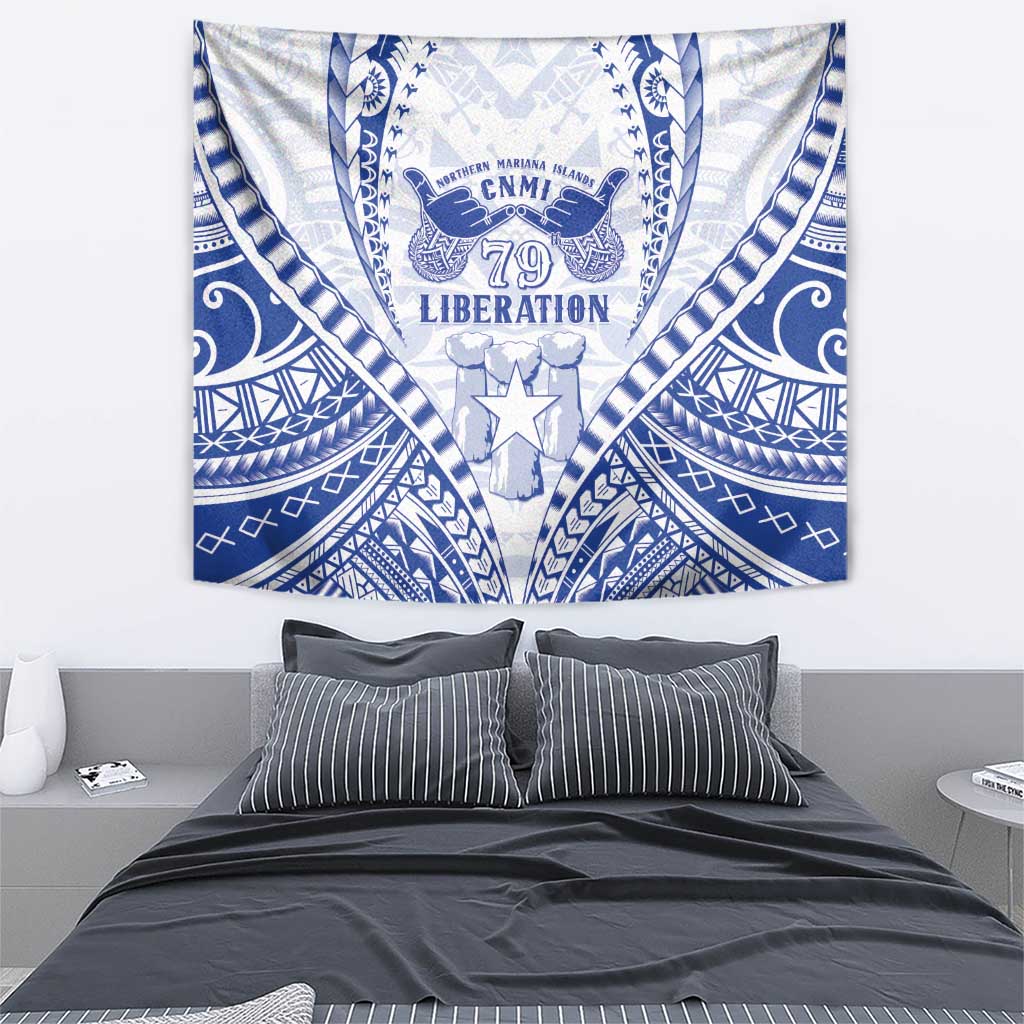 Northern Mariana Islands Liberation Day Tapestry 79th Anniversary