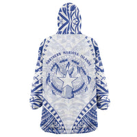 Northern Mariana Islands Liberation Day Wearable Blanket Hoodie 79th Anniversary