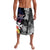 Wallis and Futuna Bastille Day Lavalava Tropical Turtle Hibiscus Polynesian Pattern