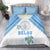 Palau Constitution Day Bedding Set Polynesian Turtle