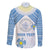 Personalised Palau Constitution Day Family Matching Puletasi and Hawaiian Shirt Polynesian Turtle