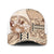 Samoa Siapo Elegant Baseball Net Cap Hibiscus Beige Motifs - Polynesian Pride
