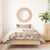 Samoa Siapo Elegant Bedding Set Hibiscus Beige Motifs - Polynesian Pride