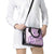 Samoa Siapo Elegant Shoulder Handbag Hibiscus Violet Motifs - Polynesian Pride