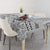 Samoa Siapo Elegant Tablecloth Hibiscus White Motifs - Polynesian Pride
