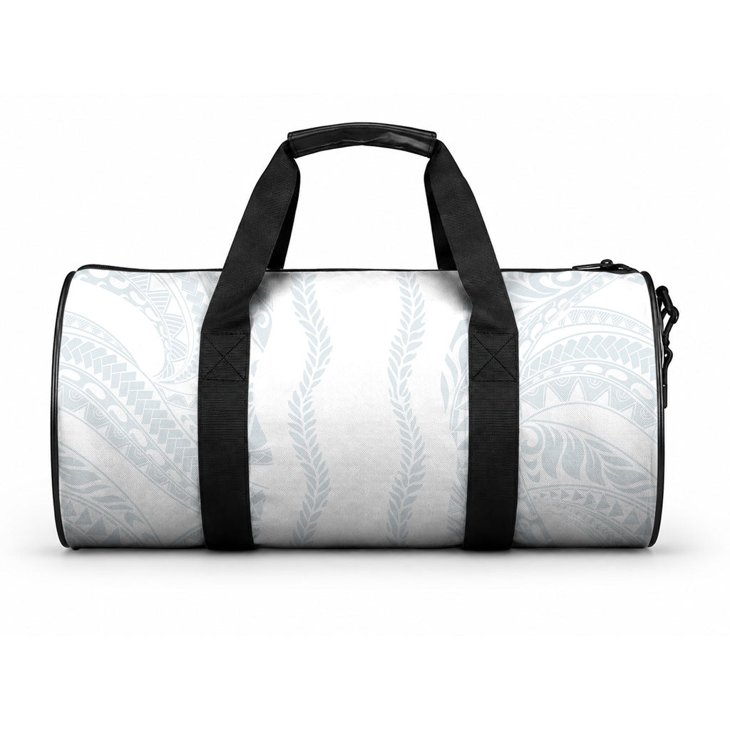 Samoa Lotu Tamaiti Duffle Bag Teuila With Tribal Motifs