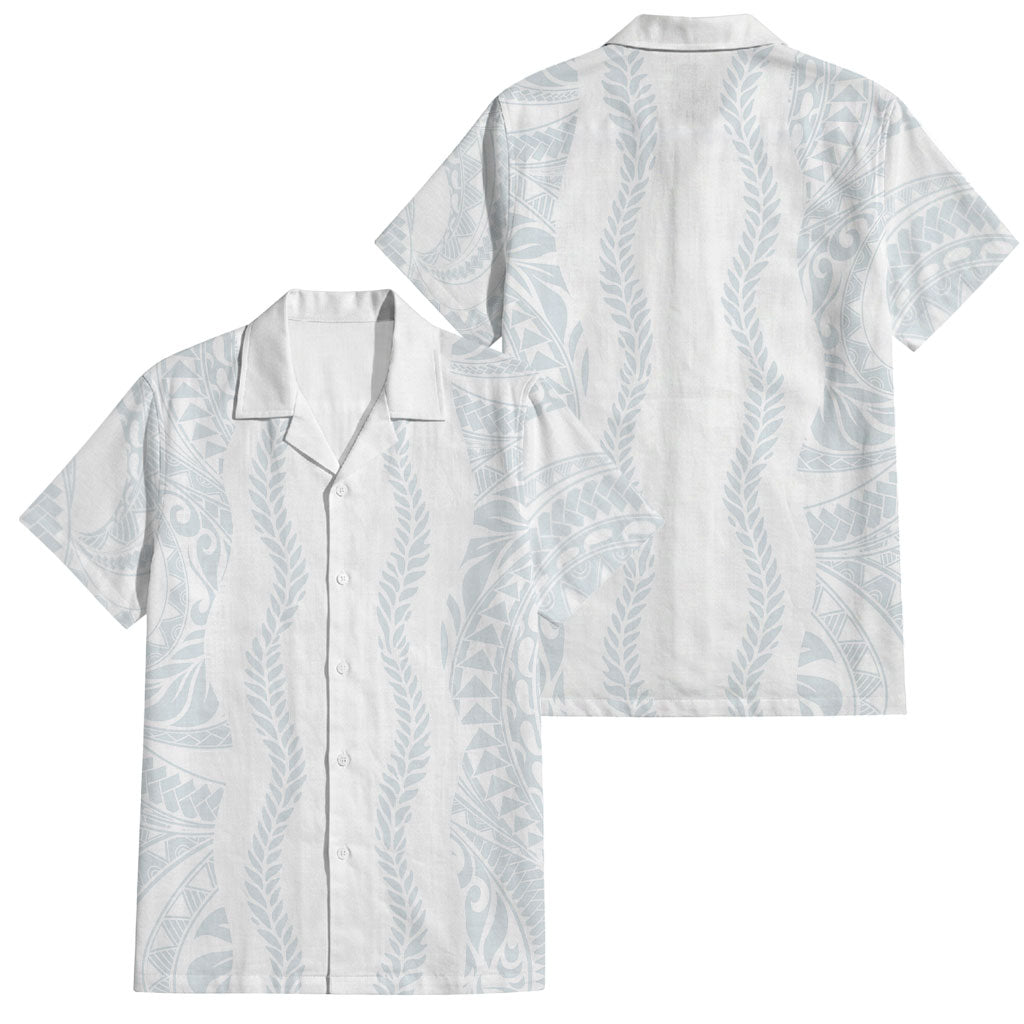 Samoa Lotu Tamaiti Family Matching Puletasi and Hawaiian Shirt Teuila With Tribal Motifs