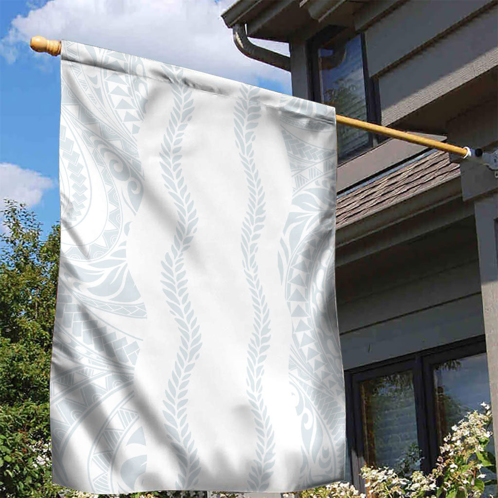 Samoa Lotu Tamaiti Garden Flag Teuila With Tribal Motifs