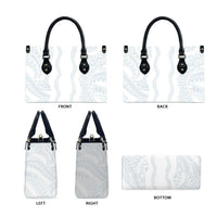 Samoa Lotu Tamaiti Leather Bag Teuila With Tribal Motifs