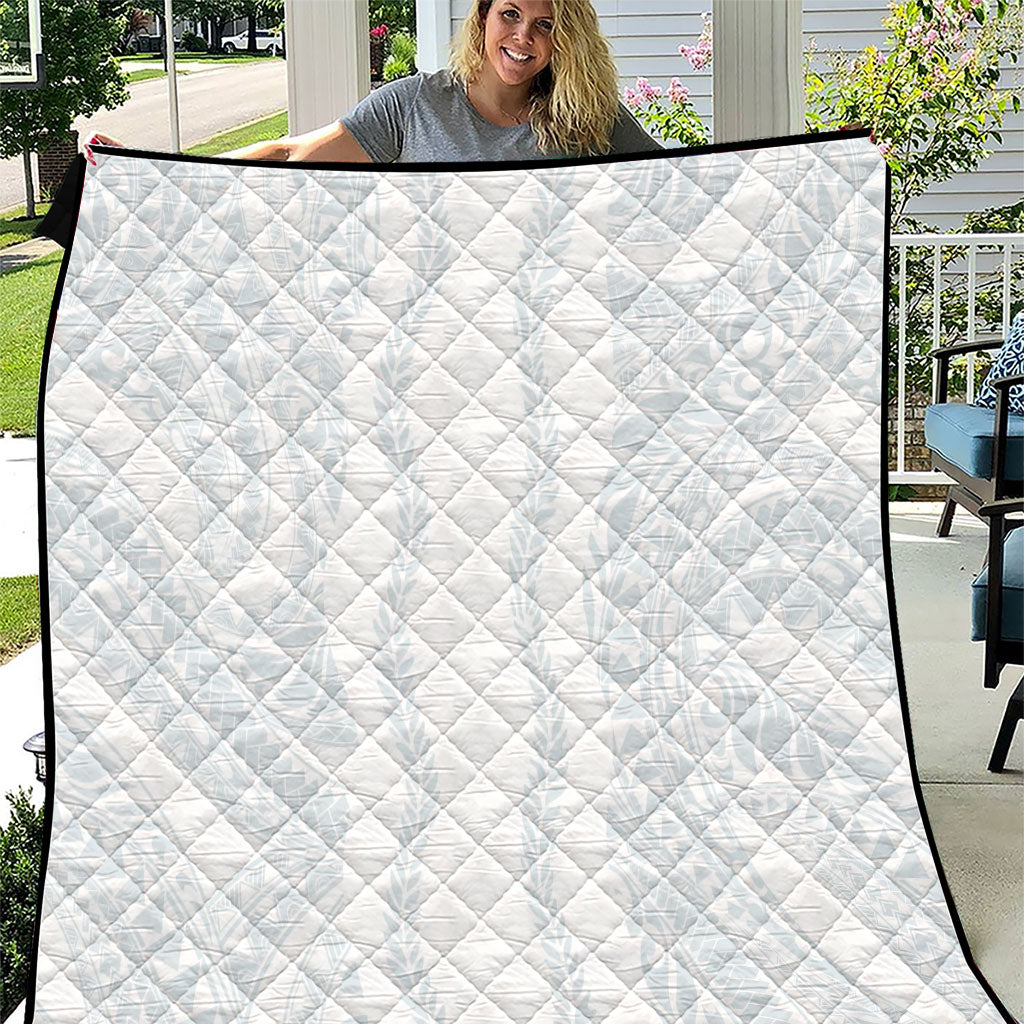 Samoa Lotu Tamaiti Quilt Teuila With Tribal Motifs