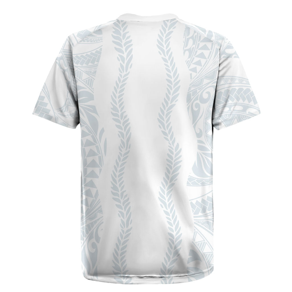 Samoa Lotu Tamaiti Rugby Jersey Teuila With Tribal Motifs