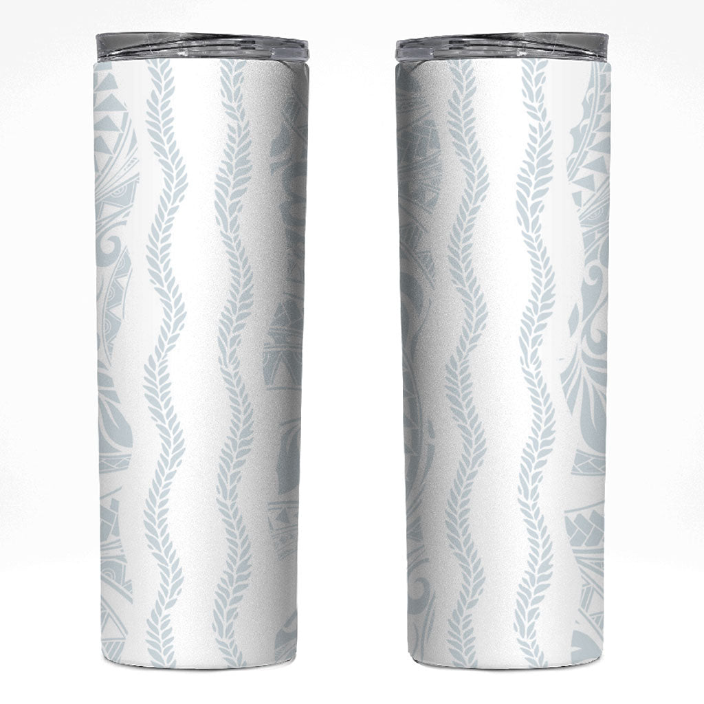 Samoa Lotu Tamaiti Skinny Tumbler Teuila With Tribal Motifs