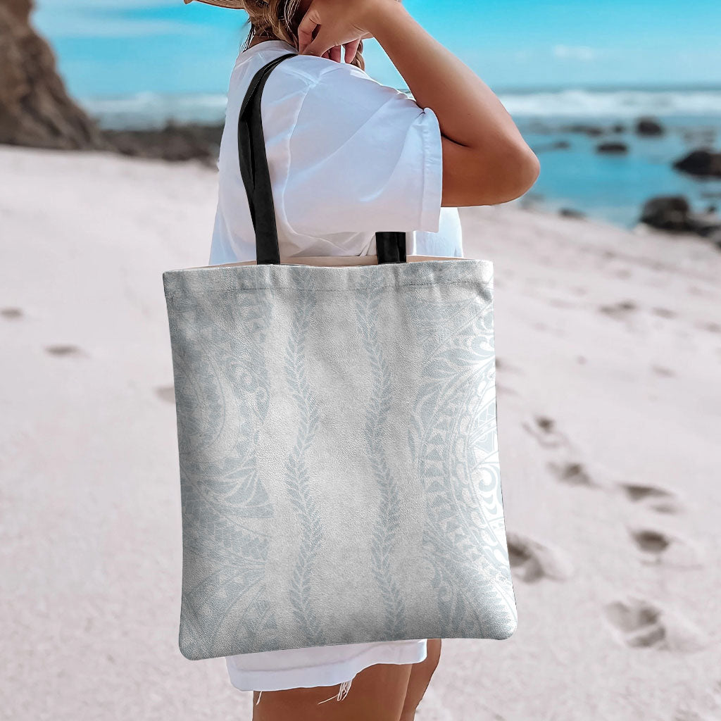 Samoa Lotu Tamaiti Tote Bag Teuila With Tribal Motifs