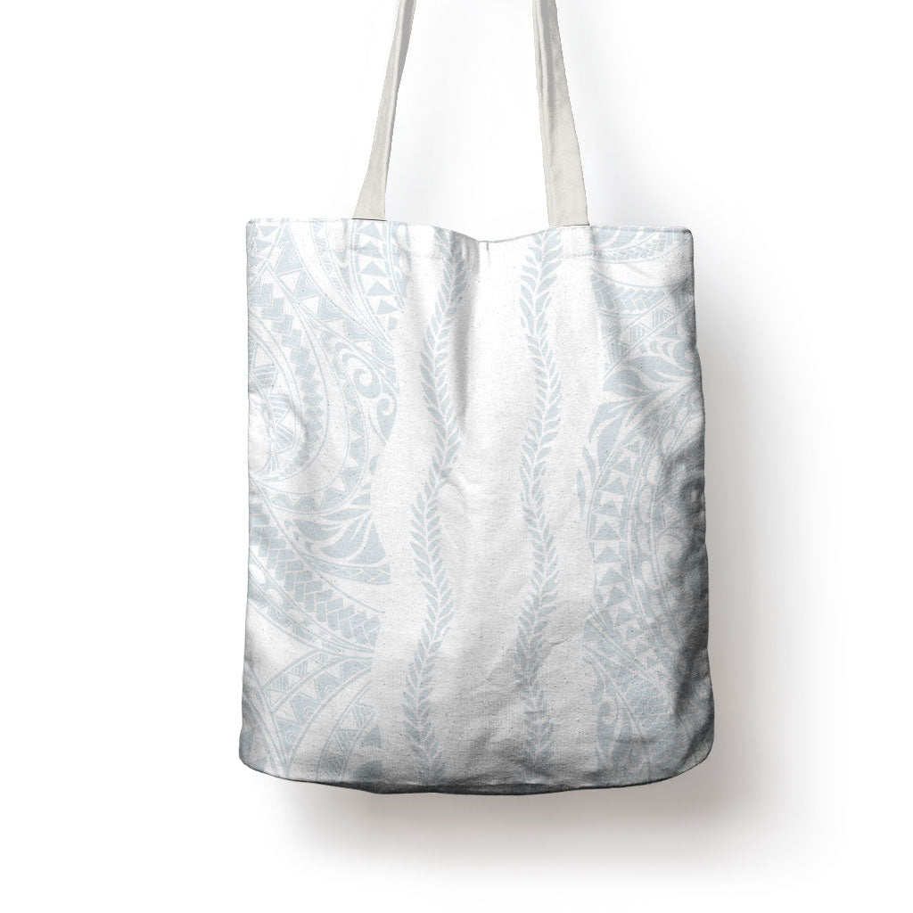 Samoa Lotu Tamaiti Tote Bag Teuila With Tribal Motifs