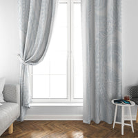 Samoa Lotu Tamaiti Window Curtain Teuila With Tribal Motifs
