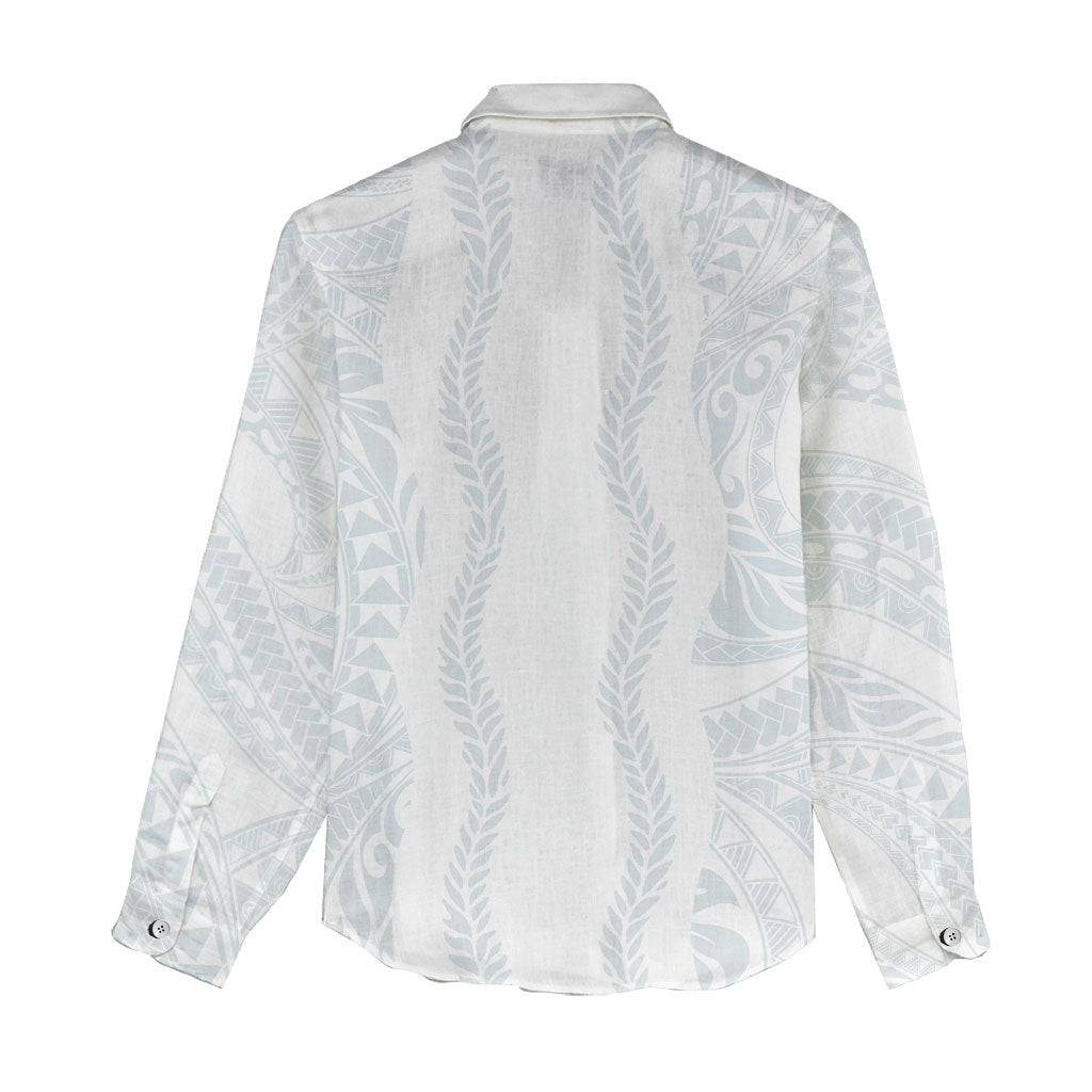Samoa Lotu Tamaiti Women Casual Shirt Teuila With Tribal Motifs